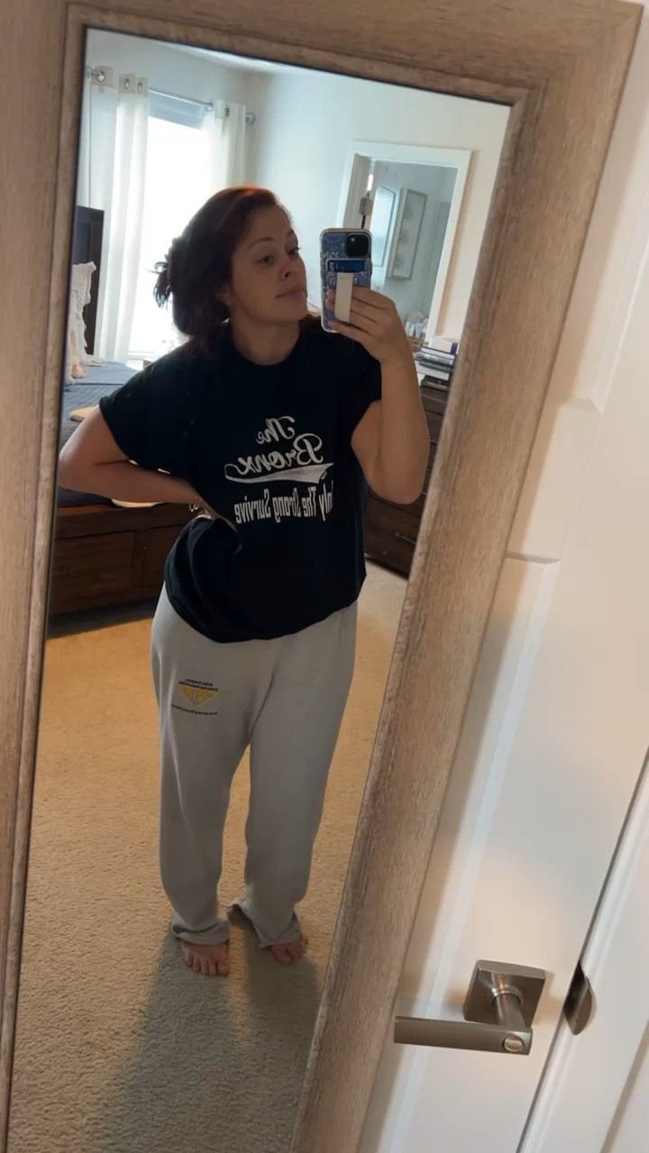 🤩 From absolute frumpster, pajama monster ➡️ comfy (yes, even in jeans) and fun ✨Working from home I always need my outfits to be easy and cozy, so graphic band tees and a softer, slouchier jean are the way to go! #wfhoutfit #ootd #lftkwfh 

#LTKxWalmart #LTKMidsize #LTKStyleTip