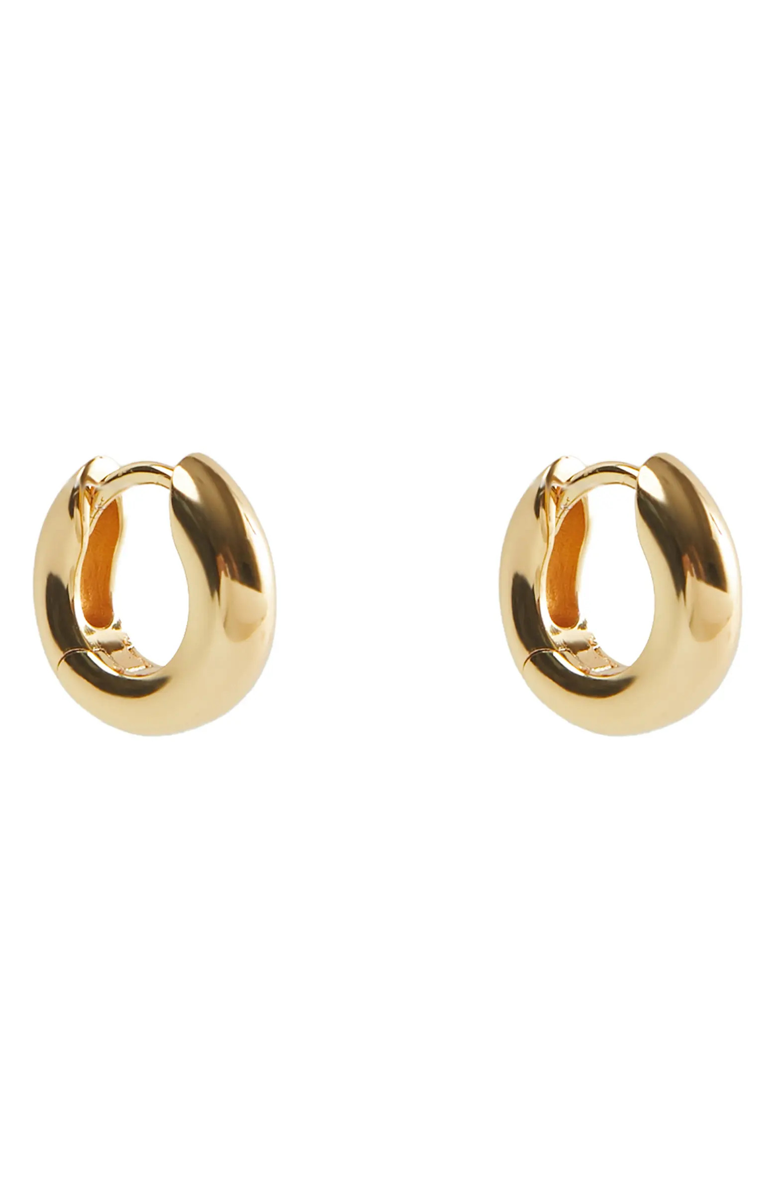 Small Chubby Huggie Hoop Earrings | Nordstrom