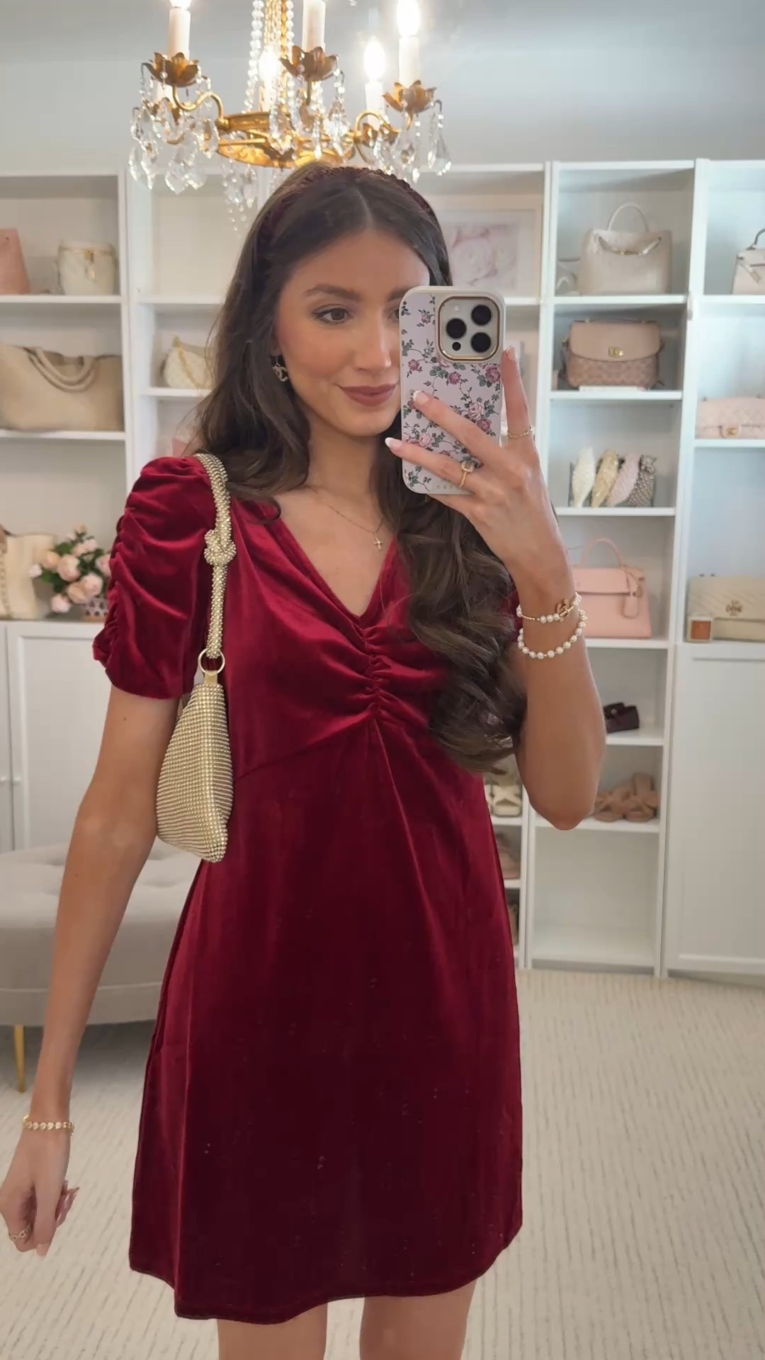 Gorgeous cranberry velvet dress from Walmart fashion!! Perfect holiday + winter dress! Styled with Amazon rhinestone handbag 

#LTKSeasonal #LTKFindsUnder50 #LTKSaleAlert