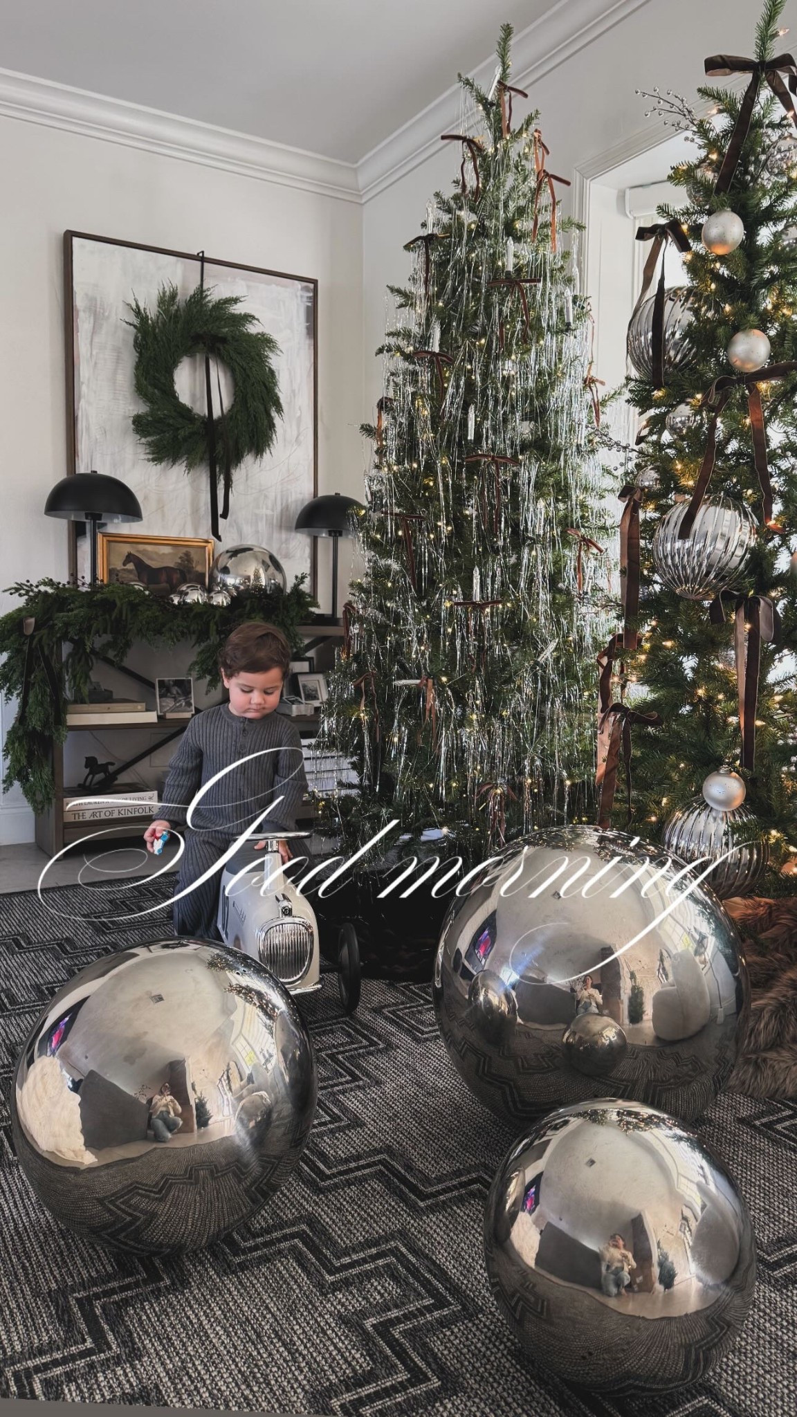 All the Christmas magic ✨🧸

🎄✨ This year’s Christmas inspiration is all about equestrian chic elegance — that timeless Ralph Lauren style I’ve always loved. Rich textures, warm tones, bright silver, and timeless accents set the tone for a cozy yet refined holiday look that feels classic 🐎❤️

I’m leaning into pieces I already own — treasures from past Christmases that still feel beautiful and meaningful. It’s all about reimagining what I have in a fresh way, layering textures, and creating that cozy, collected Ralph Lauren aesthetic that never goes out of style.

#RalphLaurenStyle #EquestrianChic #ClassicChristmas #RalphLaurenHome #ChristmasDecorInspo #HolidayHomeDecor #CozyLuxury #TraditionalChristmas #ChristmasAesthetic

#LTKHoliday #LTKHome #LTKmomlife