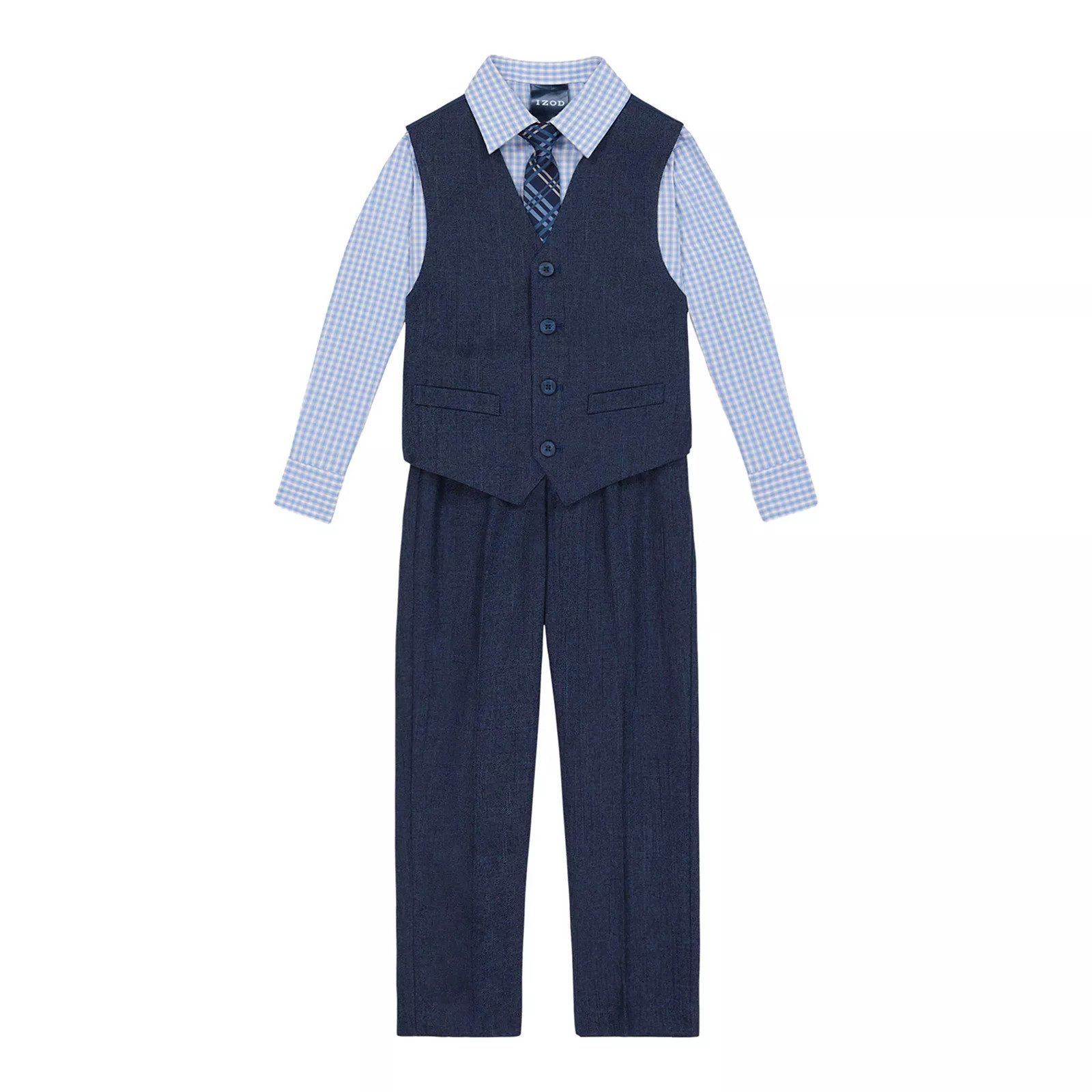 Boys 4-12 IZOD Vest, Shirt, Pants & Tie Set | Kohl's