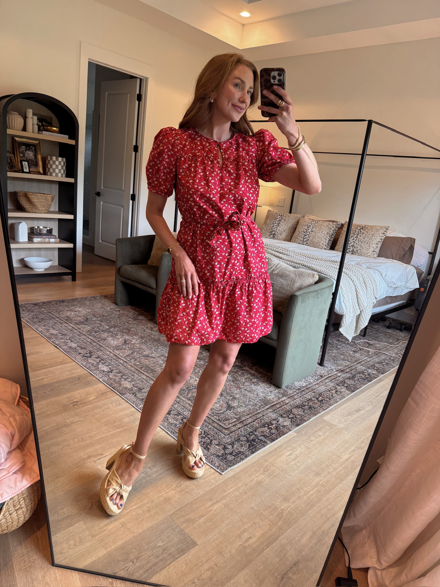 Found this 100% cotton dress at Walmart and it’s the cutest easy summer throw-on with the prettiest little floral print. Lightweight, comfy, and actually looks way more expensive than it is!❤️ 

 #LTKgrwm #LTKootd #LTKSeasonal