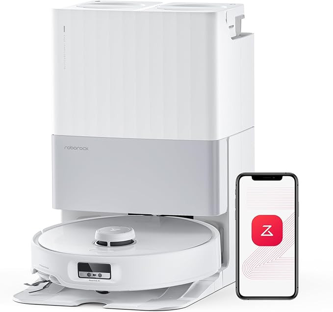 roborock Qrevo Edge Robot Vacuum and Mop, 18,500Pa Suction, Zero-Tangling, AdaptiLift Chassis, Al... | Amazon (US)