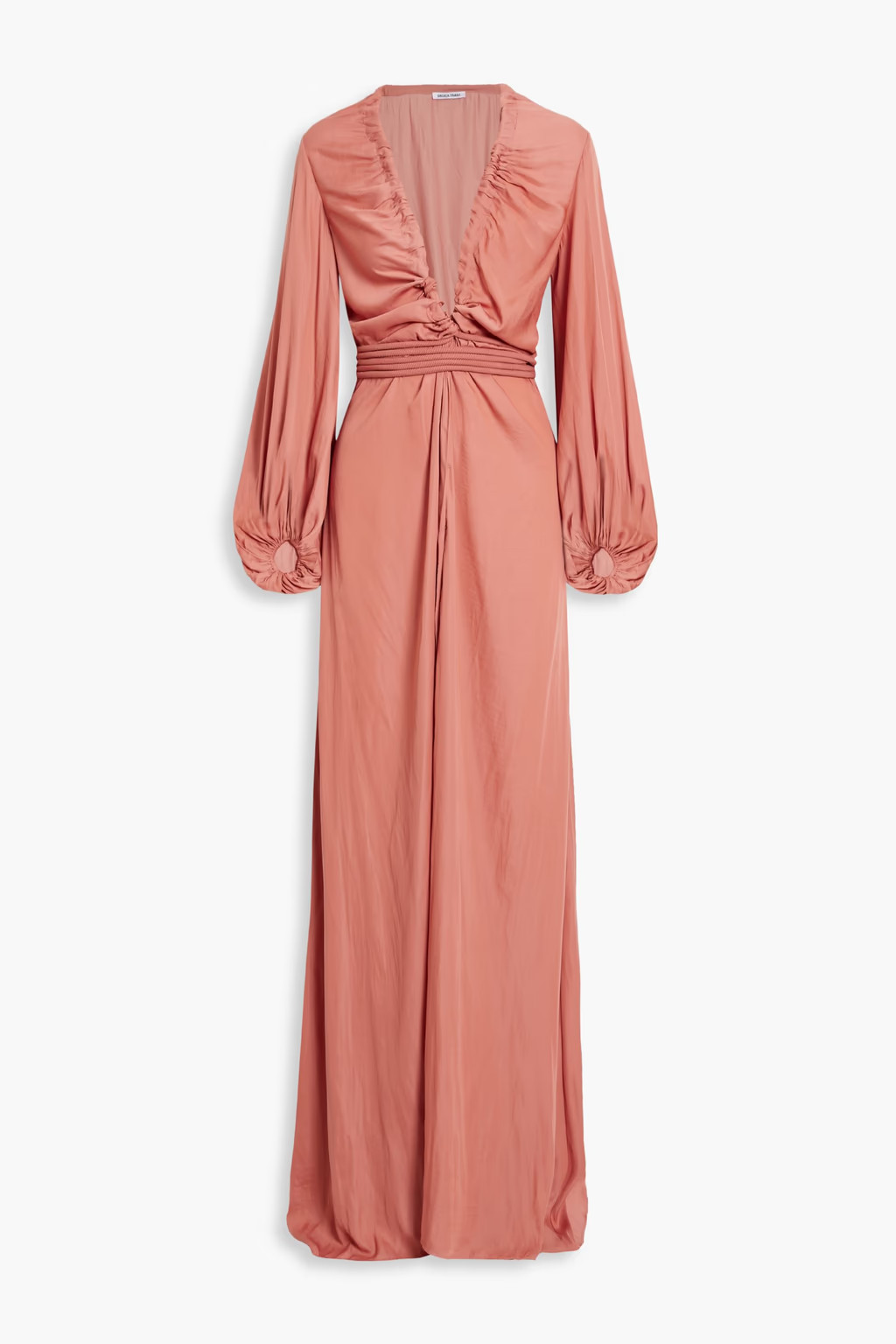 Neema gathered voile maxi dress | The Outnet (US and CA)