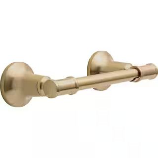 Delta Chamberlain Wall Mount Pivoting Toilet Paper Holder in Champagne Bronze CML50-CZ - The Home... | The Home Depot