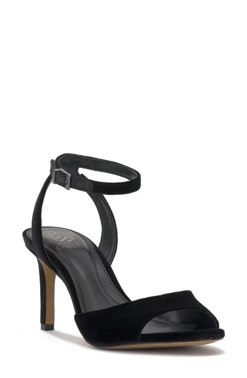 Vince Camuto Arilene Ankle Strap Sandal in Black at Nordstrom, Size 9.5 | Nordstrom