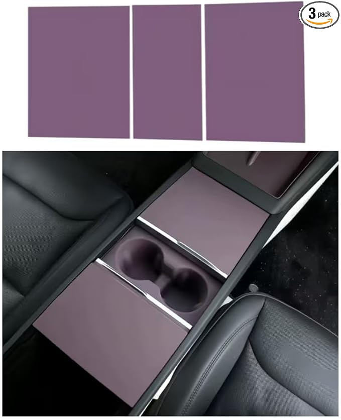 3PCS Center Console Cover for Tesla Model Y Juniper 2025 2026 and Model 3 Highland 2024 2025,Sili... | Amazon (US)