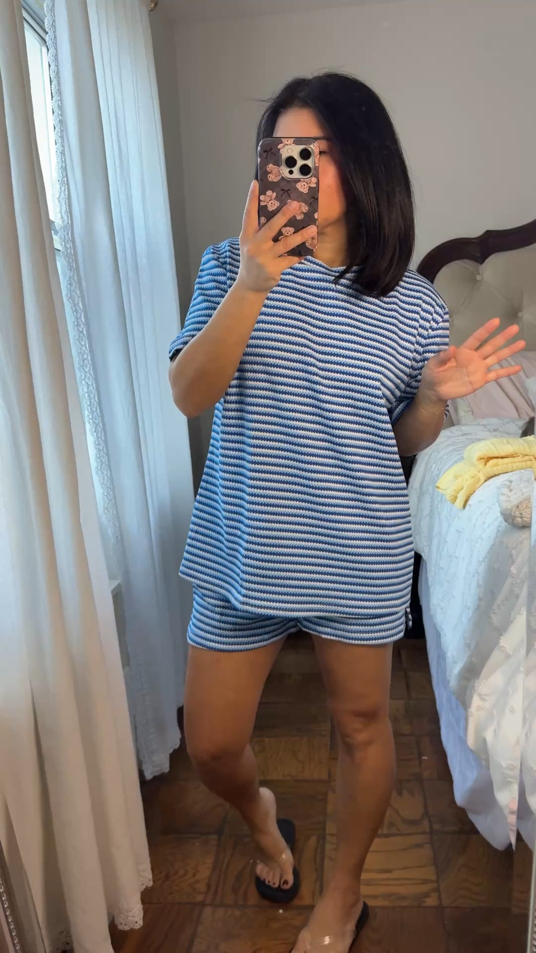 this blue set is so fun for spring/summer! so may color options, wearing size small 

#LTKSeasonal #LTKootd #LTKTravel