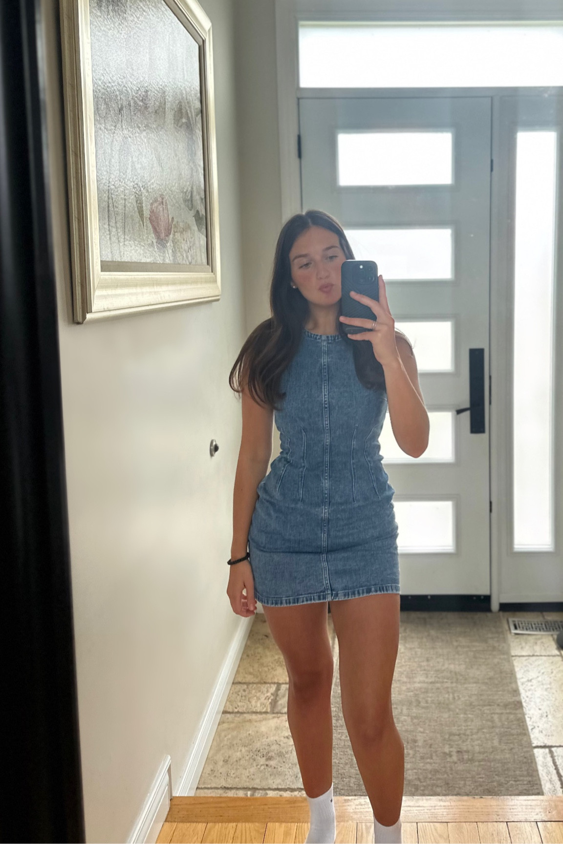 Fav denim dress from Abercrombie 