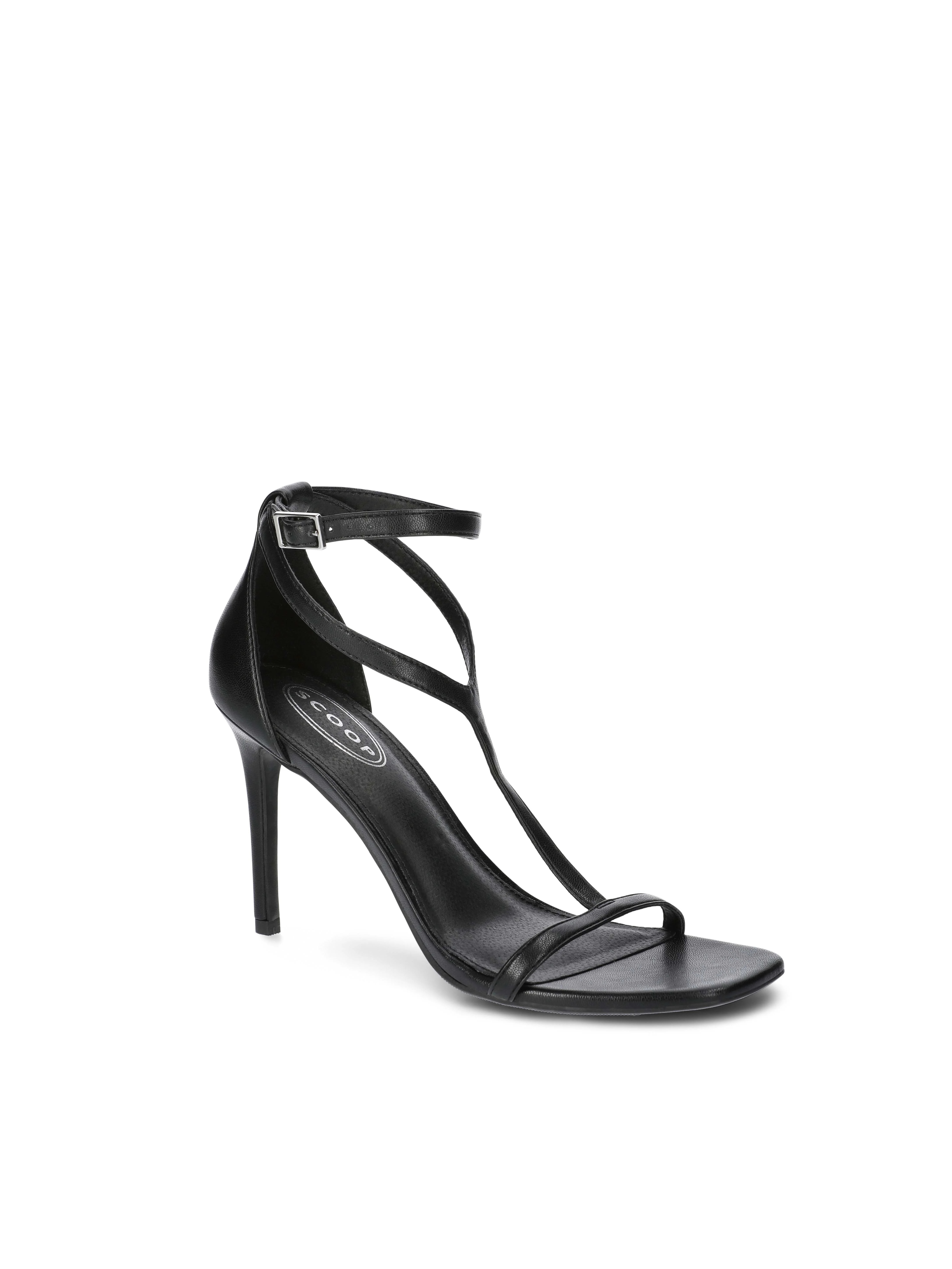 Scoop Women's Strappy Stilettos with Adjustable Ankle Strap | Walmart (US)