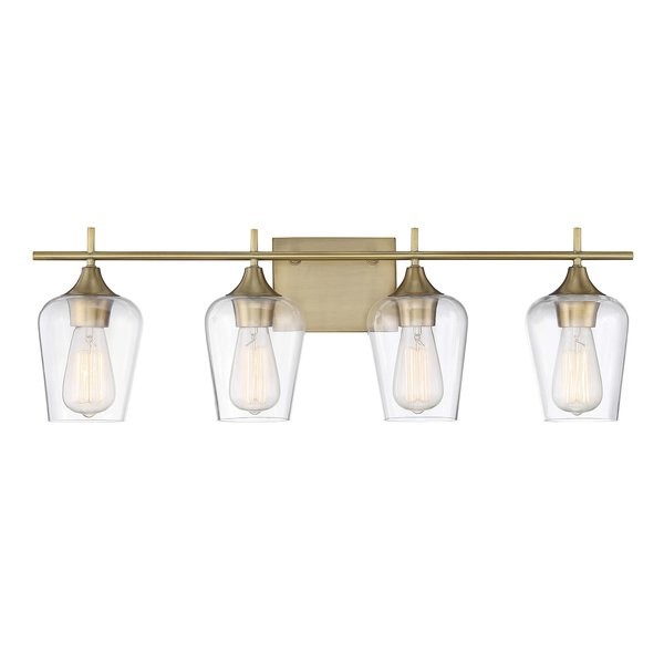 Hickerson 4-Light Vanity Light | Wayfair North America