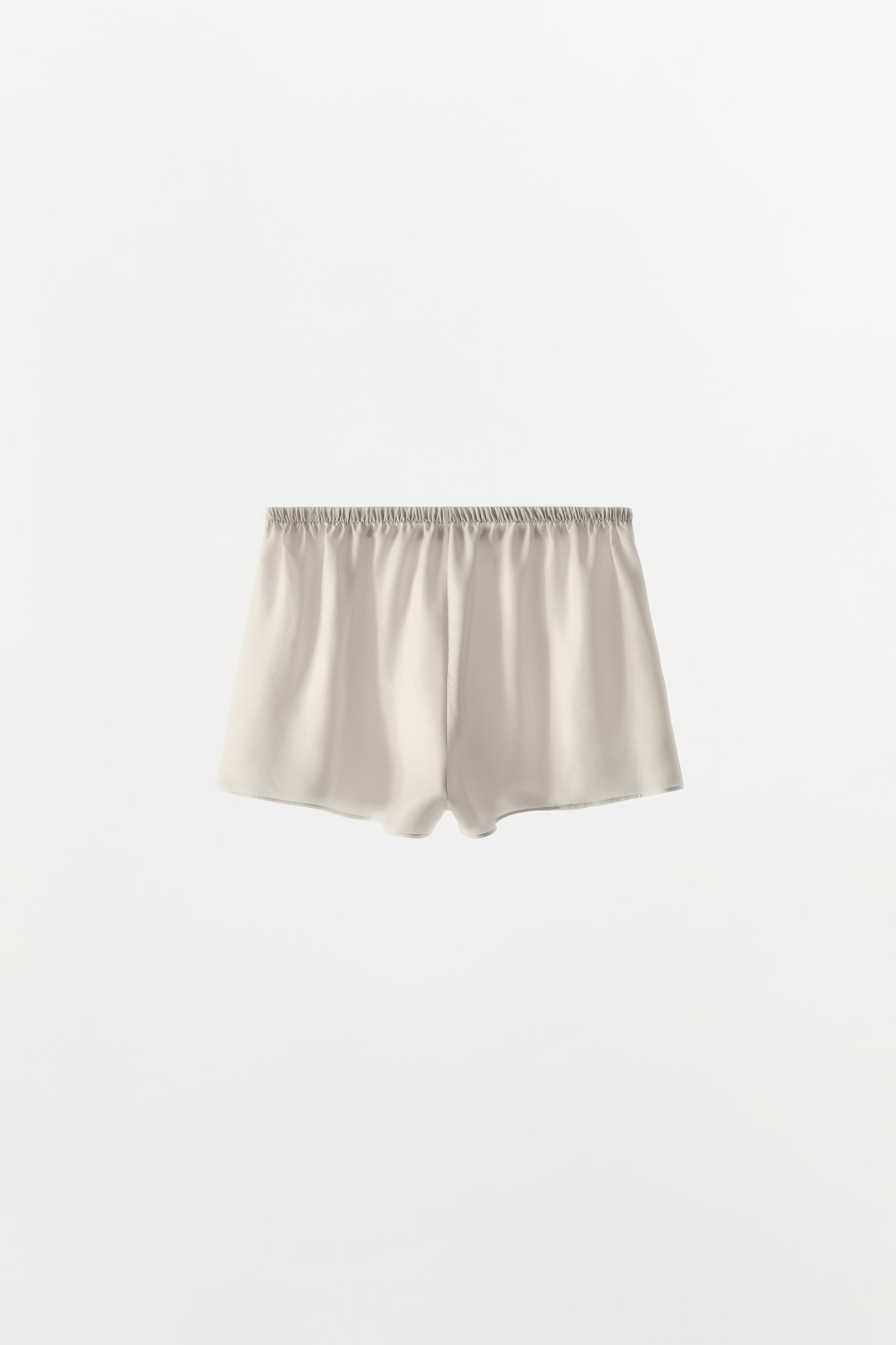 SHORTS LINGERIE IN SETA | Zara UK