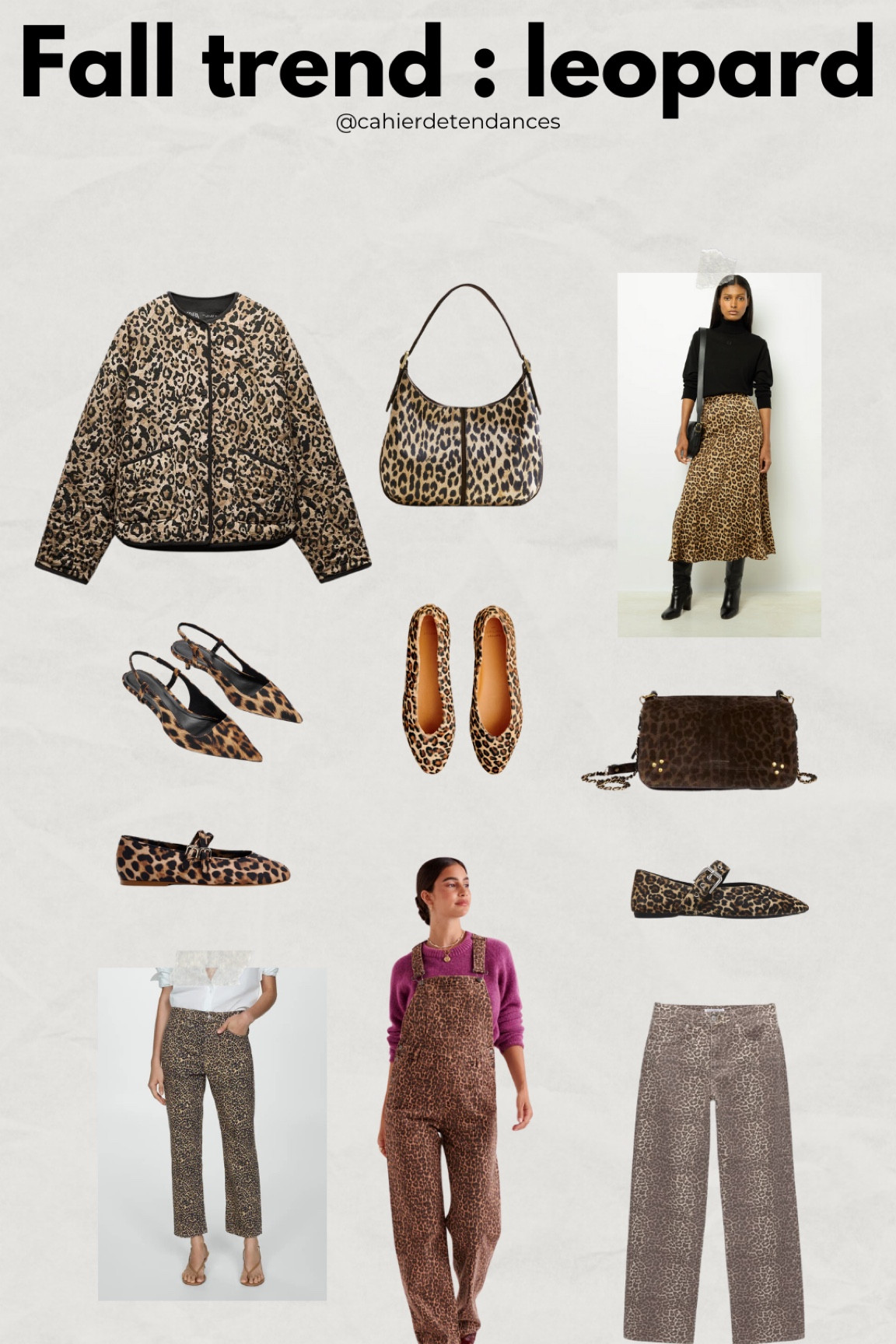 Sélection de pièces imprimé léopard, encore une fois très tendance cet automne-hiver 🐆

#LTKautumn #LTKfrance #LTKeurope