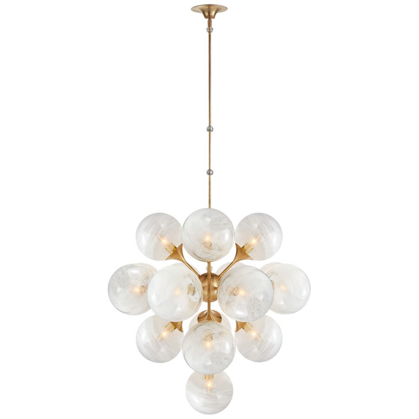 Cristol Large Tiered Chandelier | Visual Comfort