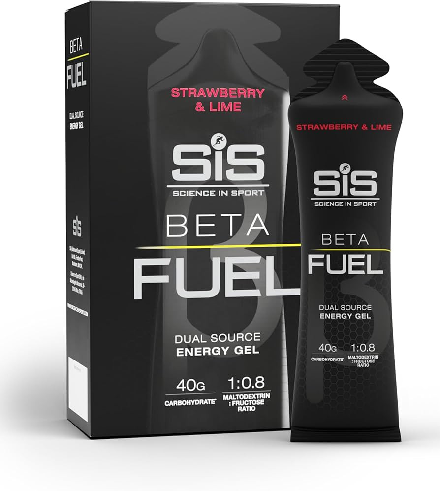 Science in Sport Beta Fuel Gels Dual Source Energy Gel, Strawberry and Lime Flavour, 40 g of Carb... | Amazon (UK)