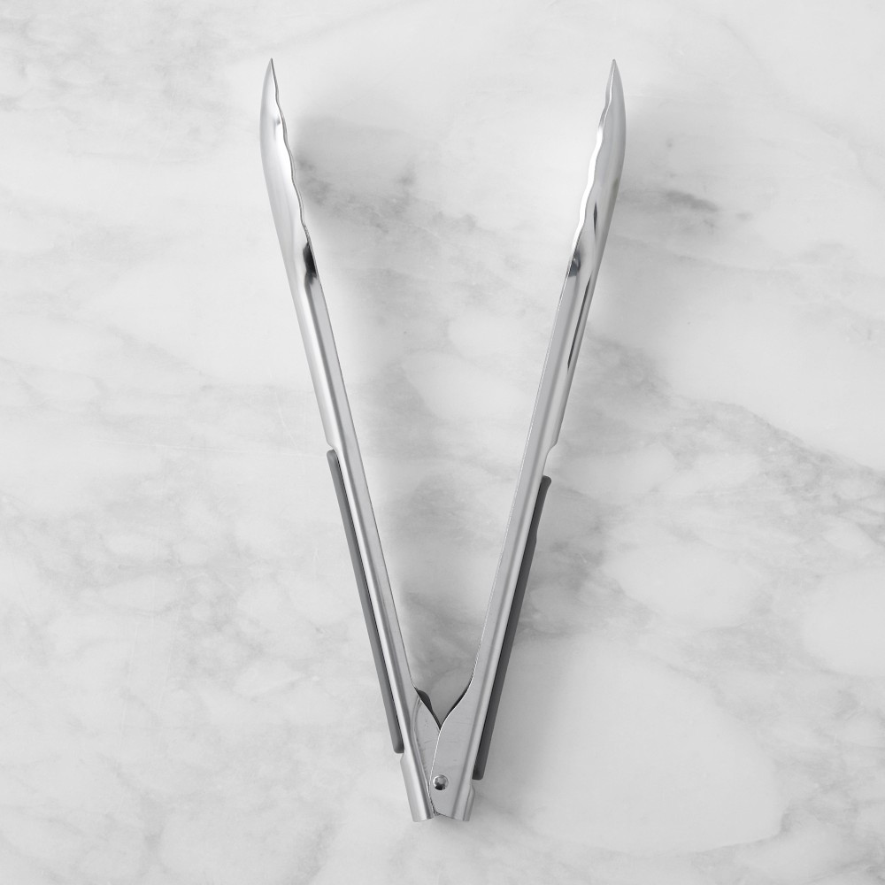 Williams Sonoma Prep Tools Stainless Steel Locking Tongs | Williams-Sonoma