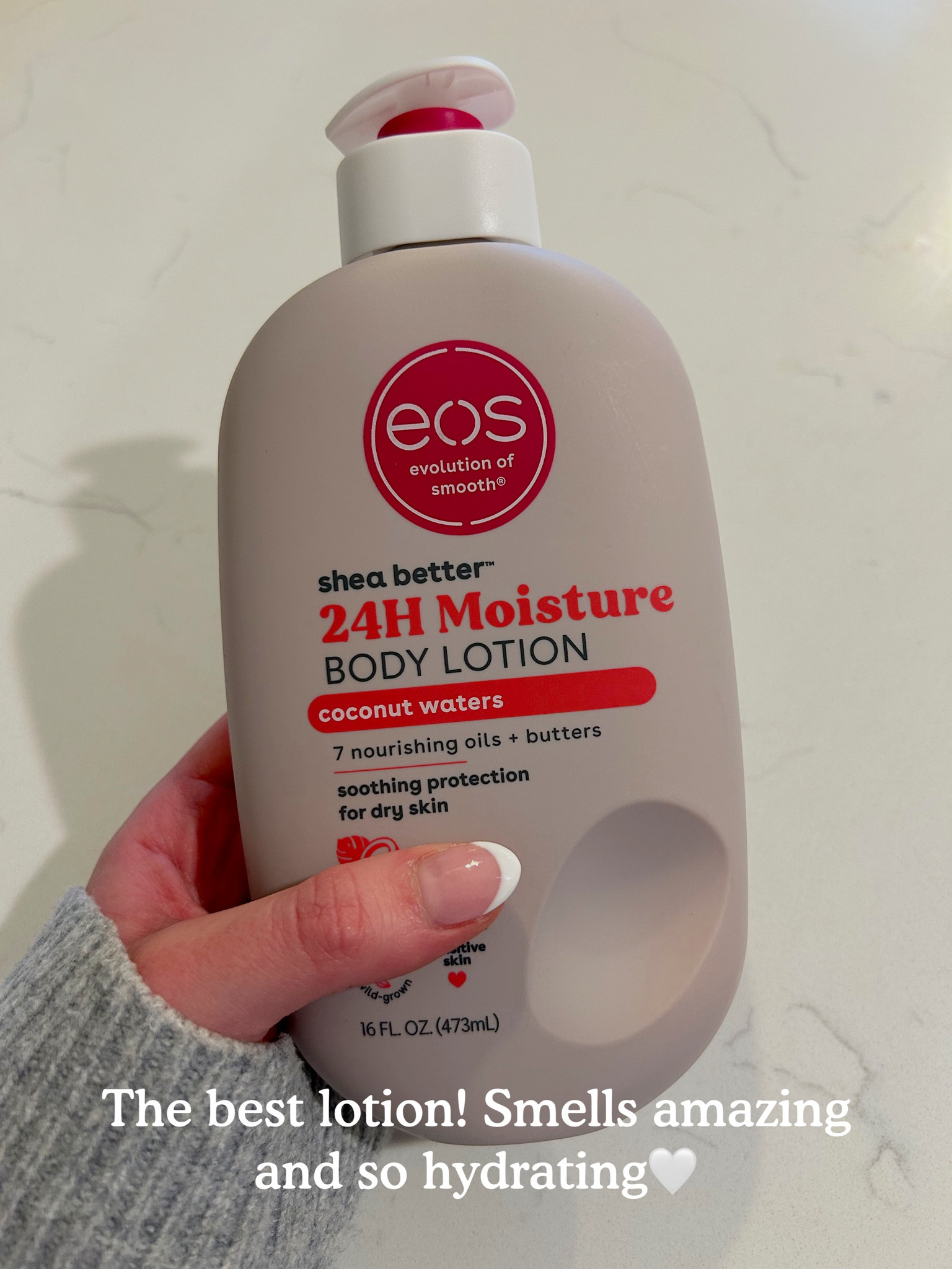 EOS lotions are my absolute favorite and are so affordable! They all smell amazing and have the perfect creamy, hydrating consistency. This one smells like coconut🥥🤍

#LTKbeauty #LTKfindsunder50 #LTKMostLoved