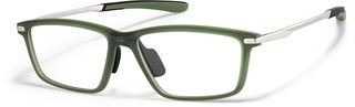 Zenni Rectangle Glasses Green Titanium Full Rim Frame | Zenni Optical (US & CA)