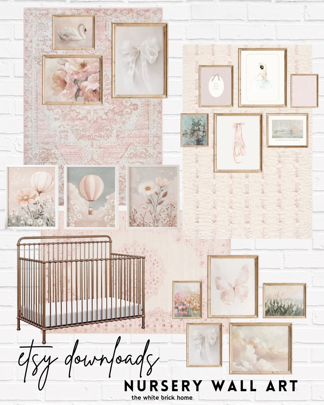 Beautiful gallery wall ideas for above a crib or dresser! 

🖤🖤

Nursery, nursery decor, nursery ideas, home decor, home design, gallery wall, gallery wall art, wall art nursery, pink nursery, girls bedroom, girls room, toddler girl, toddler girl bedroom, bedroom decor, bedroom design, bedroom, pink, pink area rug, girls room rug, girls nursery girl, crib, gold crib, Wayfair rug, Wayfair girls room, Wayfair nursery, Etsy, Etsy nursery, Amazon crib 

#LTKHome #LTKBaby #LTKKids