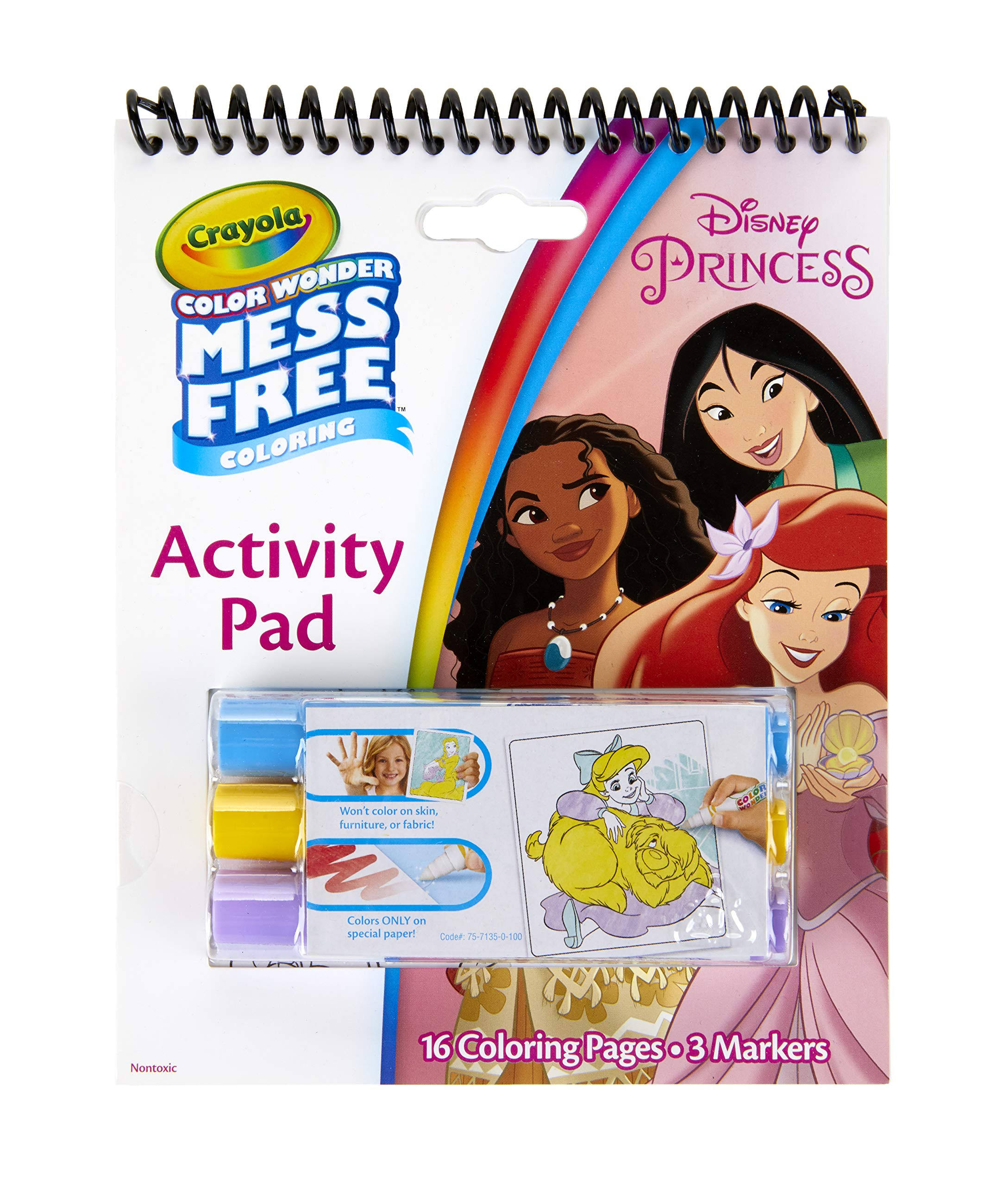 Crayola Color Wonder Disney Princess Coloring & Activity Pad, Mess Free Coloring, Gift for Kids, ... | Amazon (US)