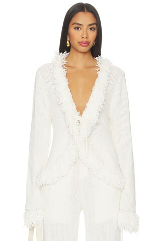 Aya Muse Mello Top in Milk from Revolve.com | Revolve Clothing (Global)