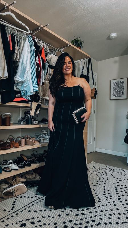 Midsize wedding guest dress Inspo sized up to a juniors size 17 which is too big on my women’s size 14 body) I think a size 15 would have been perfect 
@macys #macyspartner #sponsored

#LTKstyletip #LTKwedding #LTKmidsize