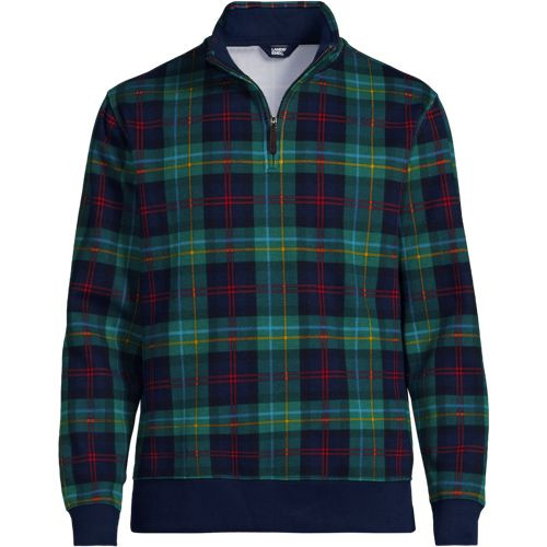 Bedford Rib Quarter Zip Pullover Sweater | Lands' End (US)