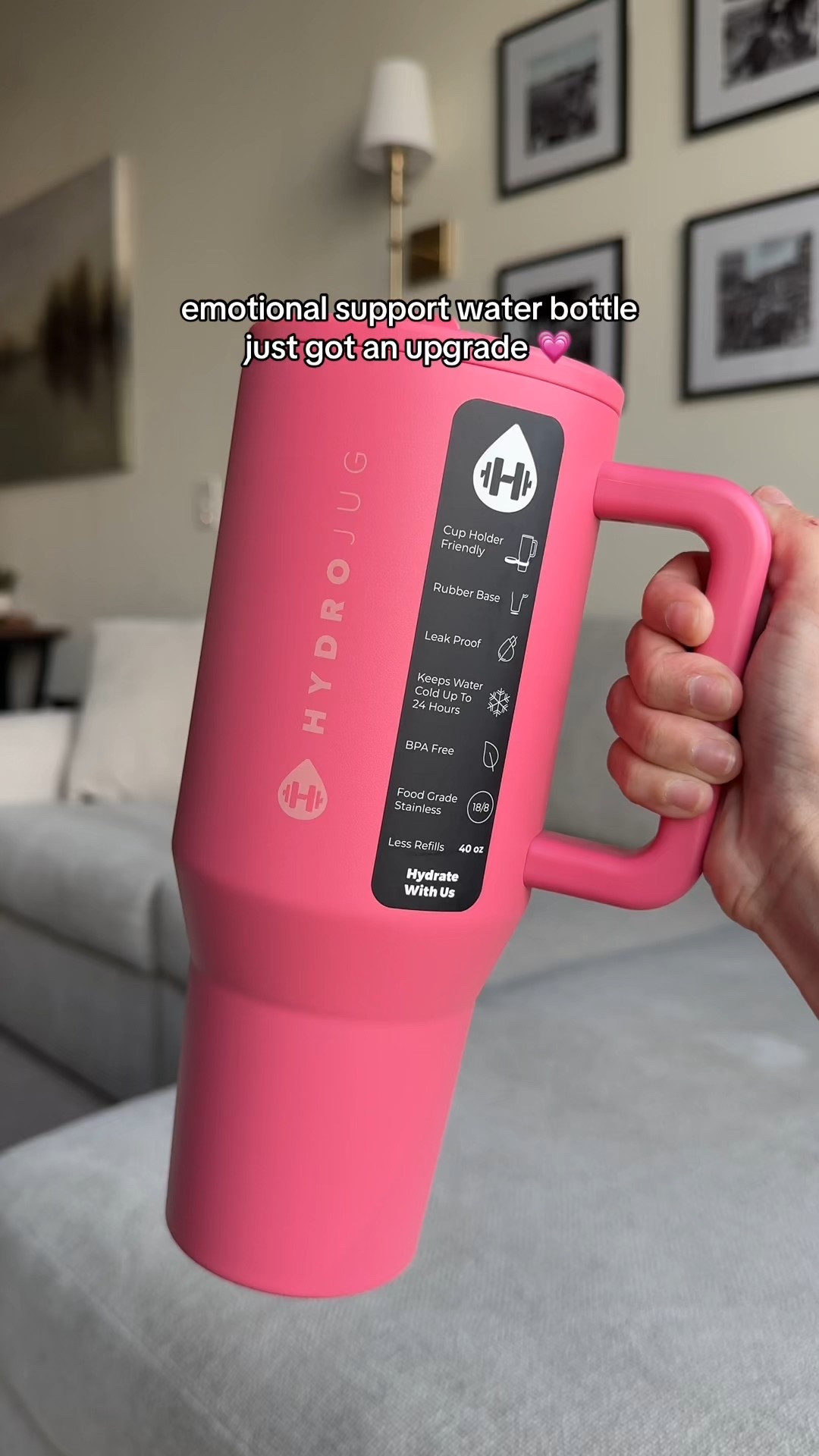 pink leakproof hydro jug water bottle 💗🌸🌷🐷🎀👛🦩🩰 amazon water bottle 

#LTKActive #LTKHome #LTKSeasonal