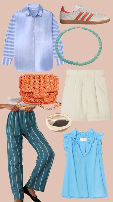 On my current wishlist… striped pants, an oversized button down, explorer shorts (not what they’re actually called 😂), light & airy tops with pretty details, a chunky gold ring, gemstone jewelry, colorful sneakers, & a bright summer bag to wear with everything. Also, any of Ariel Gordon’s jewelry 🩷

#LTKSeasonal #LTKGiftGuide #LTKtravel