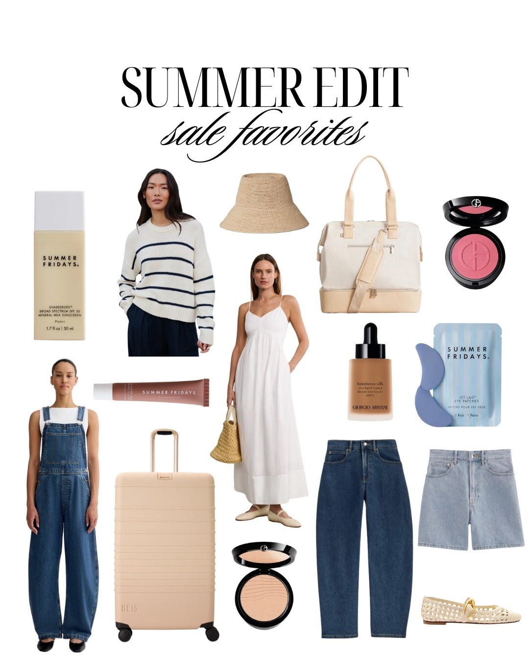 Summer Edit Sale favorites! 🤍

#LTKBeauty #LTKStyleTip