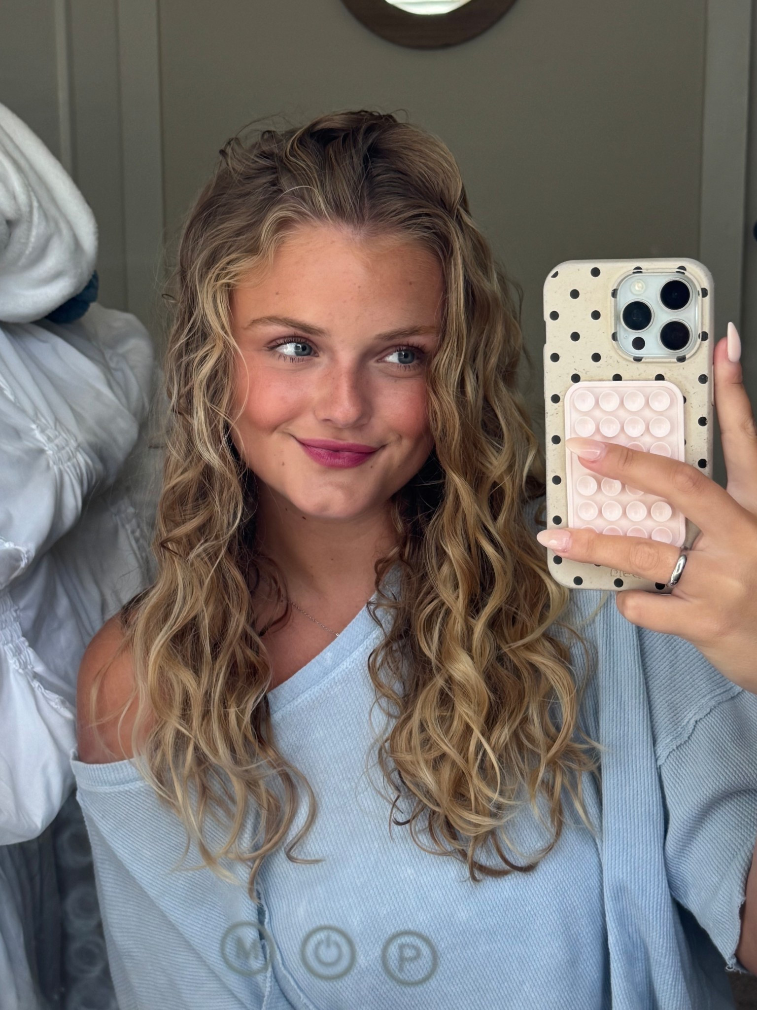 Wavy hair products I used💖