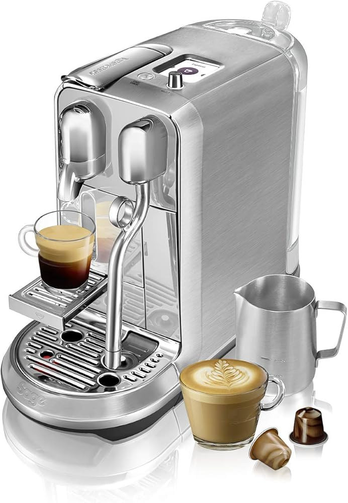 Sage Appliances SNE800BSS4EGE1 The Creatista Plus Nespresso Machine : Amazon.de: Home & Kitchen | Amazon (DE)