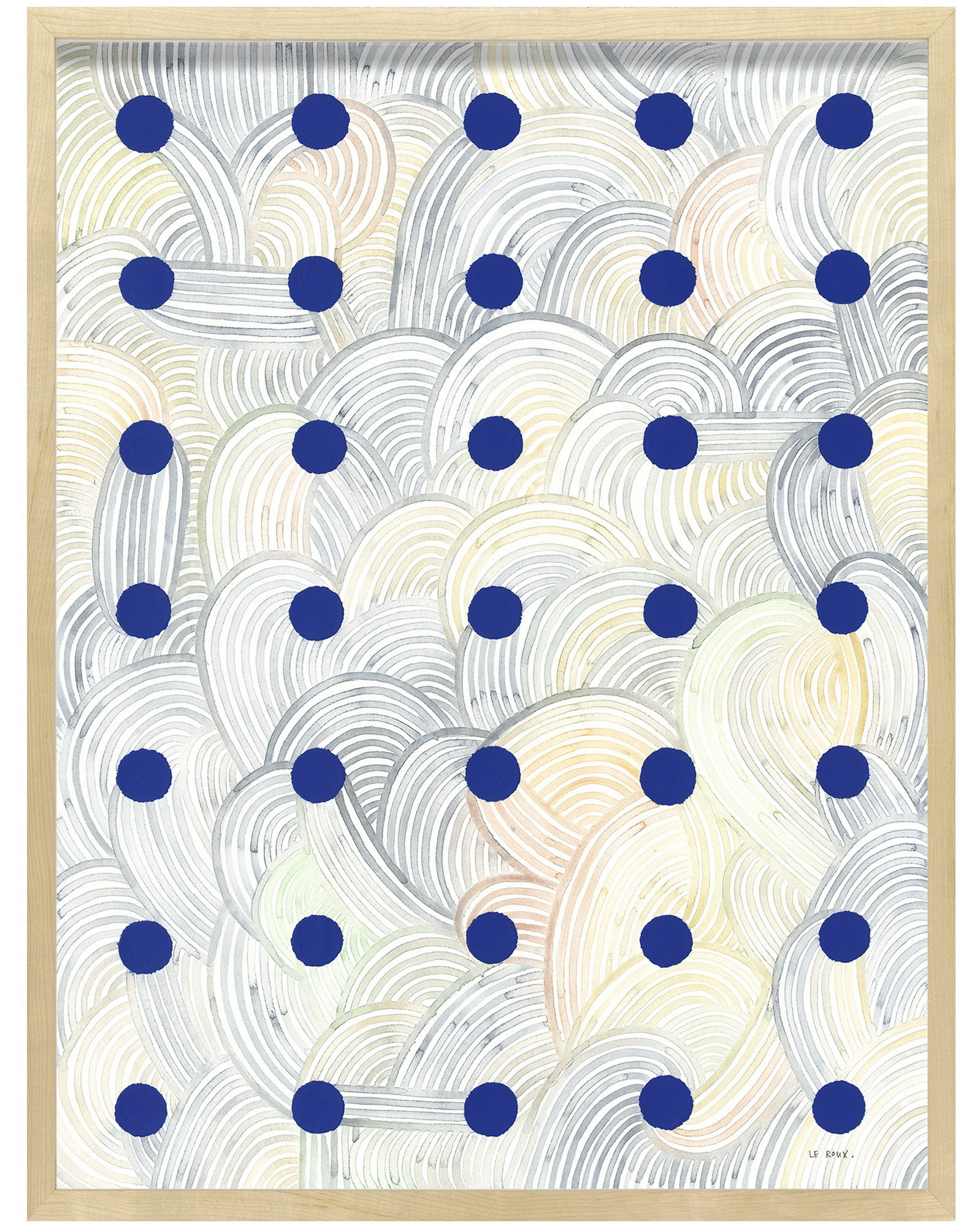 "Dots II" by Ruth Le Roux | Serena and Lily