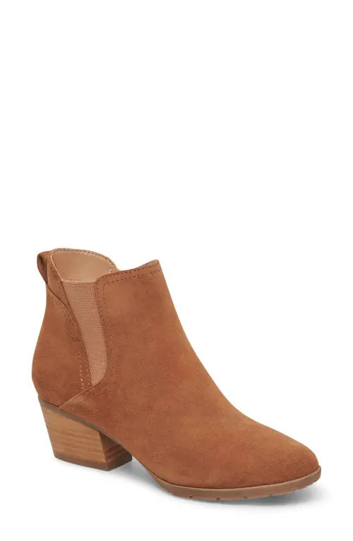 Blondo Victory Waterproof Bootie in Tan Suede at Nordstrom, Size 9.5 | Nordstrom
