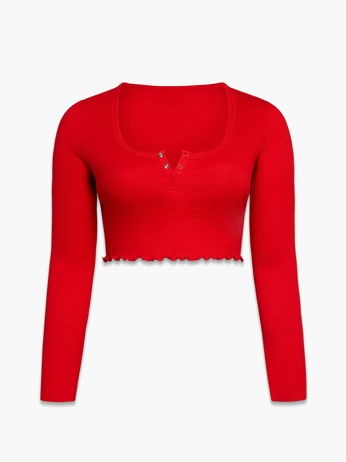 Midnight Cruise Long-Sleeve Crop Top | Savage x Fenty - North America