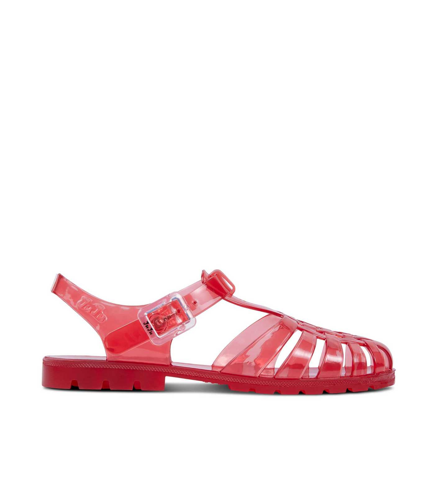 JuJu Reilly Dark Red Fisherman Jelly Sandals 
						
						Add to Saved Items
						Remove from S... | New Look (UK)