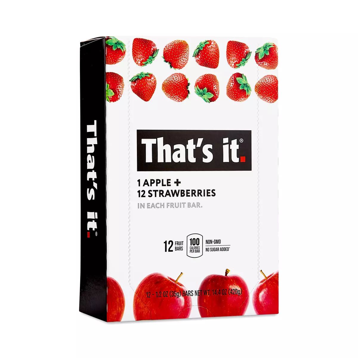 Fruit Bars, Apple and Strawberry | Thrive Market