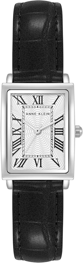 Anne Klein Women's Croco-Grain Strap Watch | Amazon (US)