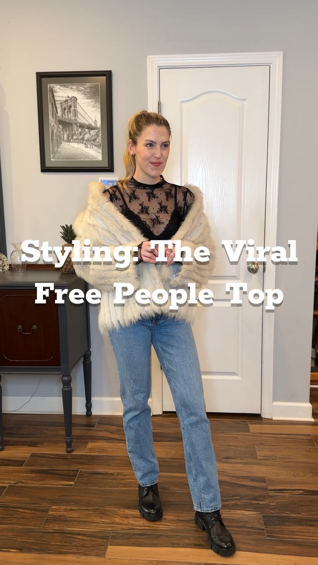 Top - went with my usual size XS. It is a tight in the forearms 

Bralette - went with a size XS - I’m normally a 32b

Spanx - got a size S, size up one from your normal 

Jeans - got my normal size 25 

Boots - both boots I am wearing a size 7.5

#LTKSeasonal #LTKstyletip