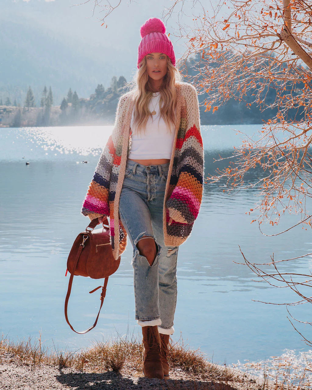 Oh Happy Day Pocketed Knit Cardigan | VICI