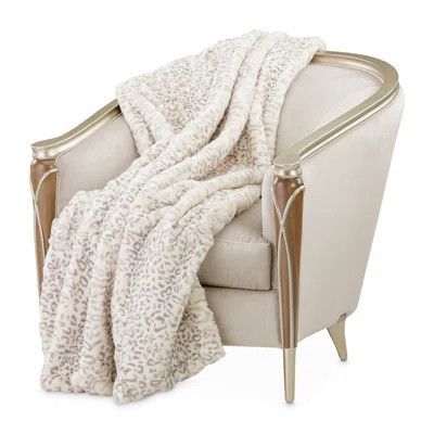 Snow Leopard 54X72" Throw | Wayfair North America