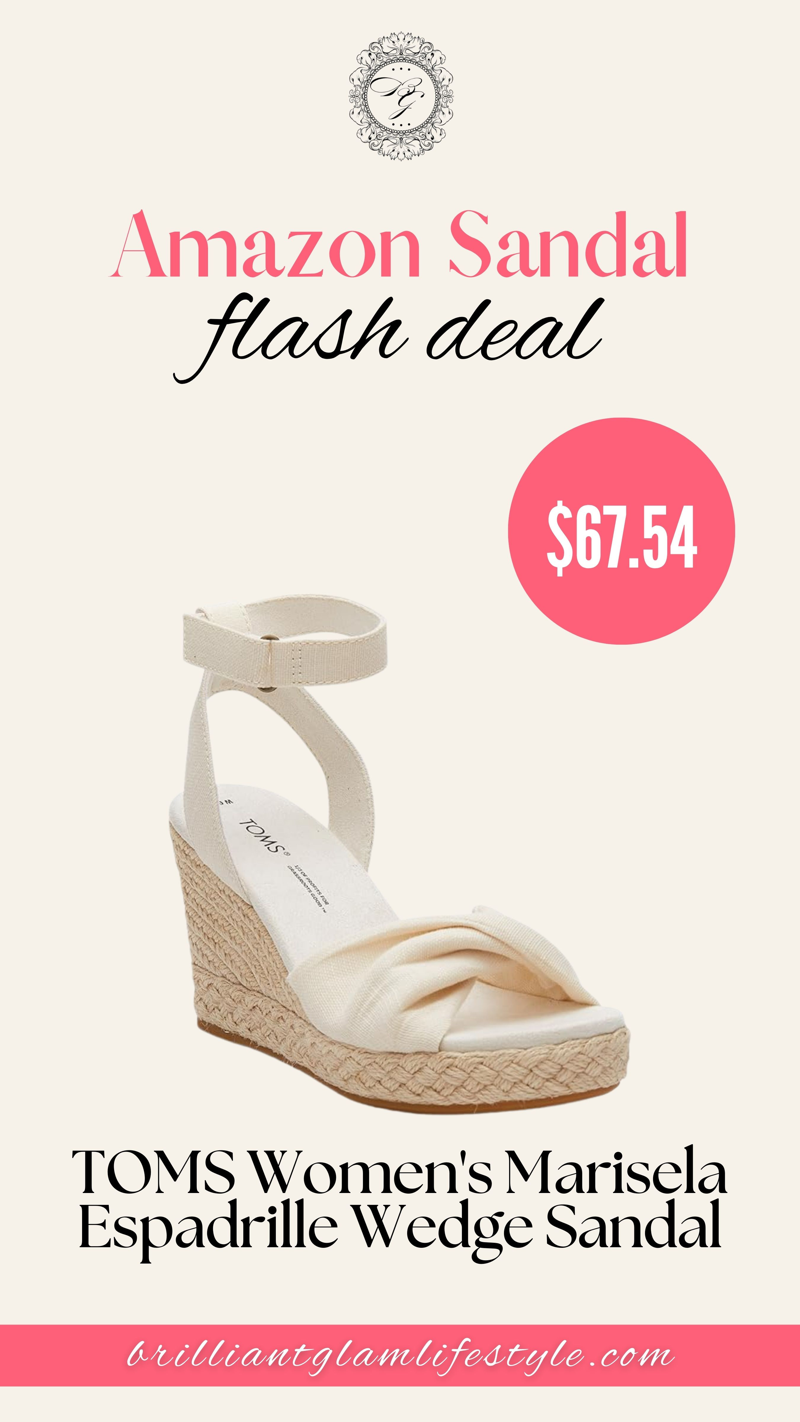 Step into effortless style with TOMS Women's Marisela Espadrille Wedge Sandal — the must-have wedge for your wardrobe! 🌿 With its rope-wrapped espadrille heel and adjustable ankle strap, it’s the perfect blend of casual comfort and elevated style — ideal for brunch dates, summer strolls, or anytime you want that extra lift without sacrificing comfort. Ready to make every outfit feel a little more fabulous? 💫 #TOMSStyle #WedgeWednesday #EspadrilleVibes #EverydayChic #SummerShoes #WardrobeEssentials #StyleInspo 

 #LTKSeasonal #LTKU #LTKSaleAlert