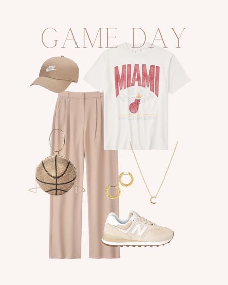 Game day outfit inspo! #gamedayoutfit #miamiheat #basketball 

#LTKshoecrush