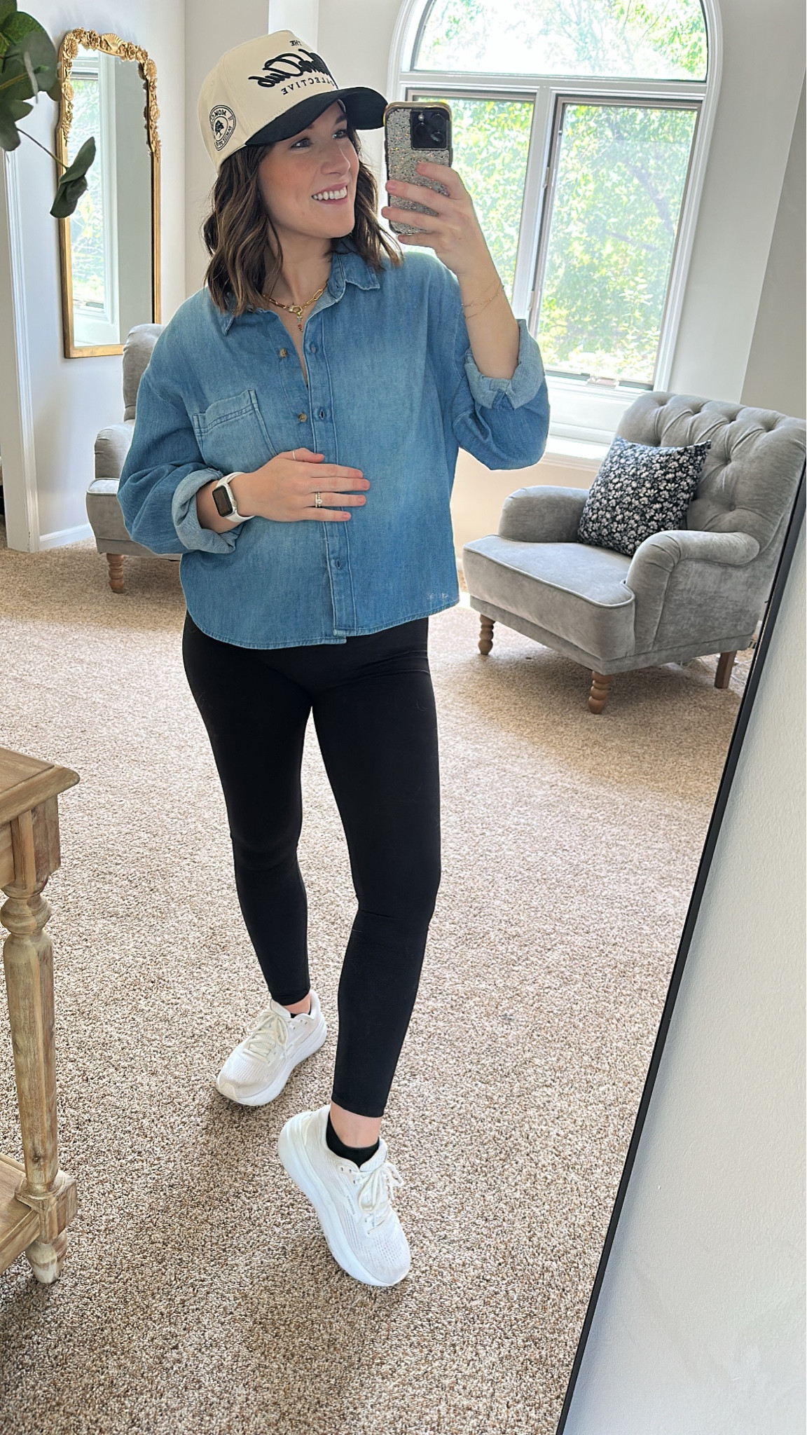 Monday OOTD 🌸 this bumpsuit has been on repeat. 

#LTKfindsunder50 #LTKstyletip #LTKbump