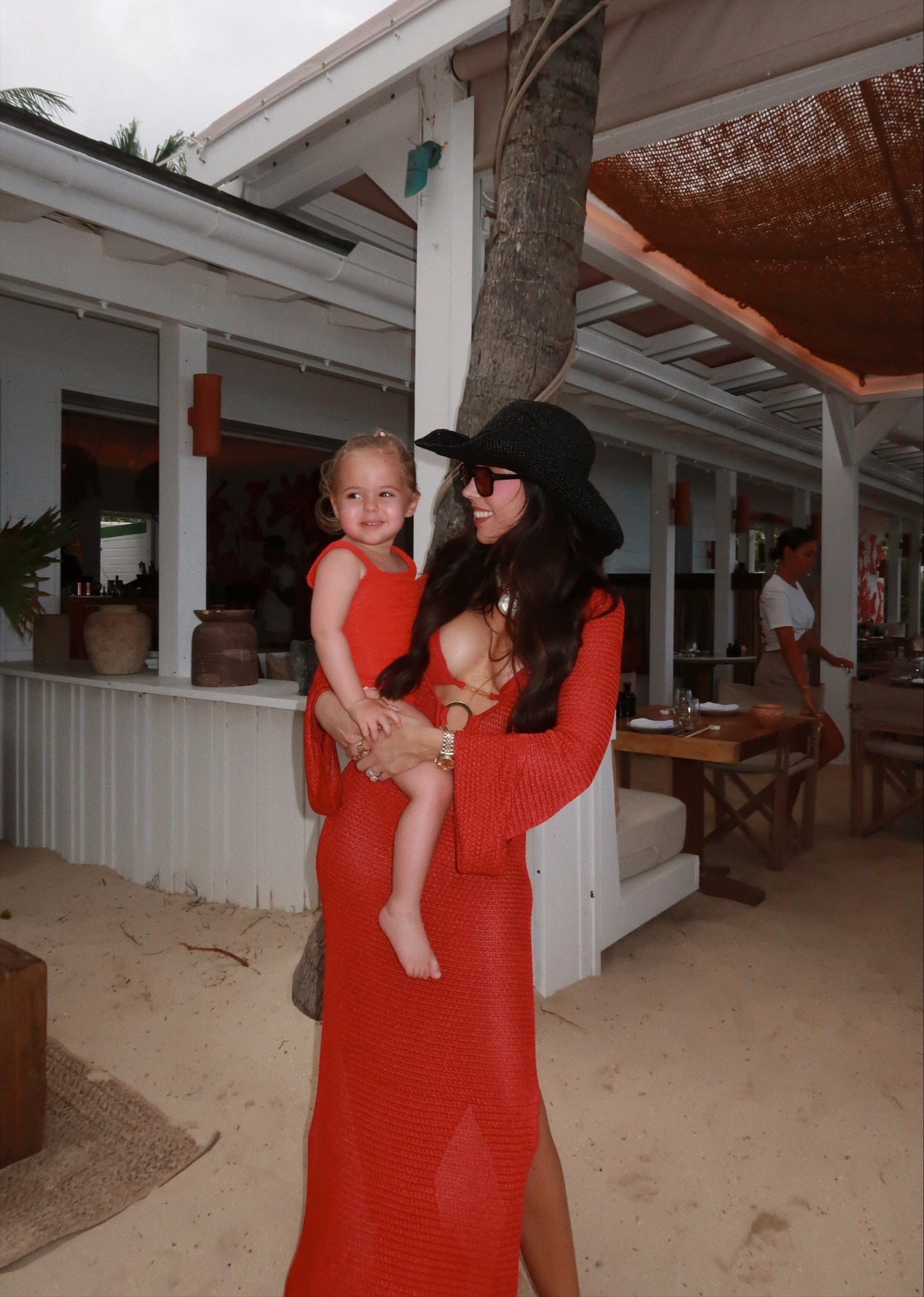 Beach look in St Barths 