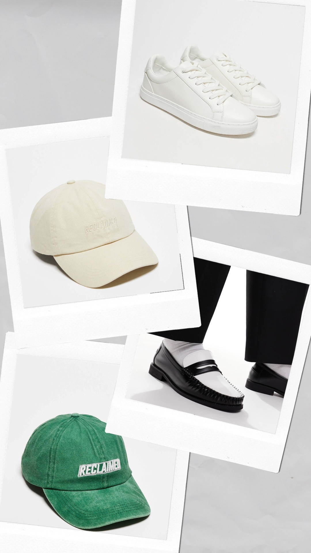 Men’s Accessories.
Men’s white sneakers
Men’s loafer.
Men’s base ball cap

#LTKeurope #LTKmens #LTKuk