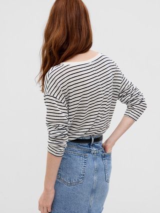 Linen Blend T-Shirt | Gap (US)