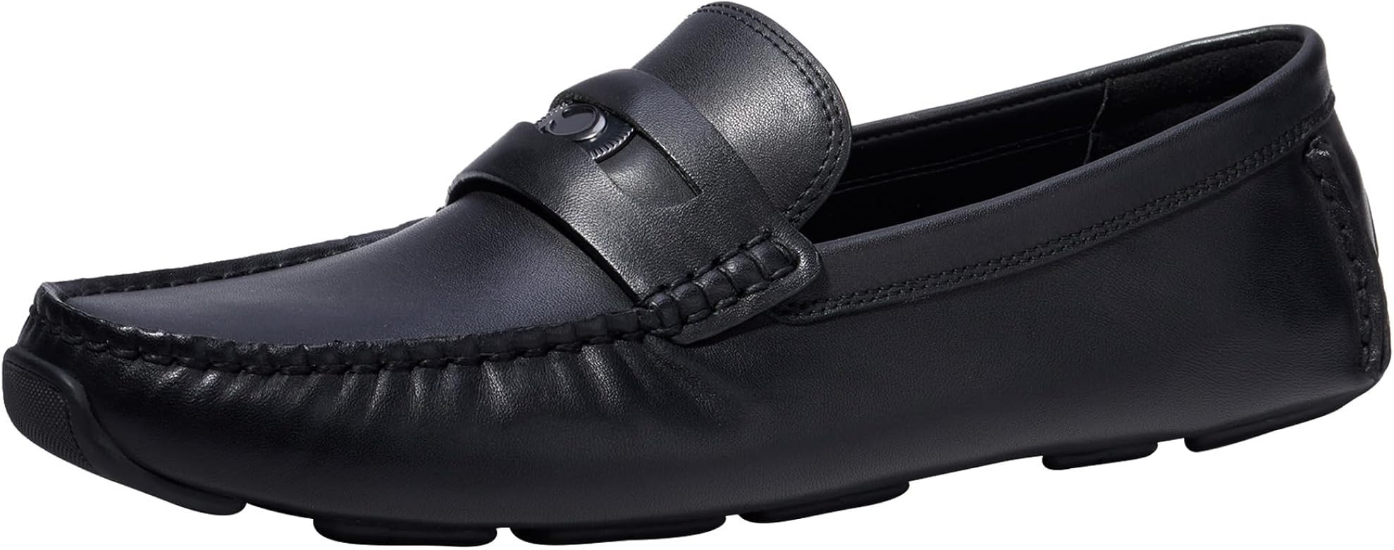 Coach Men's C Coin Leather Driver | Amazon (US)