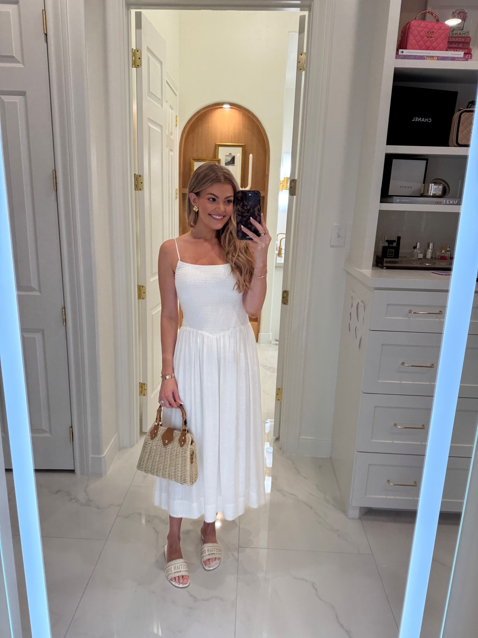 loving the drop waist trend right now - I think it’s so feminine & flattering! you can’t go wrong with a white dress in the summer. I love this midi dress from @vici because you can’t easily dress it up or down! (wearing size small) 

use code JESSICASAVE30 for 30% off sitewide!! 

midi dress, vici haul, affordable fashion, summer dress, vacation dress, date night 

#LTKSaleAlert #LTKSeasonal #LTKFindsUnder100