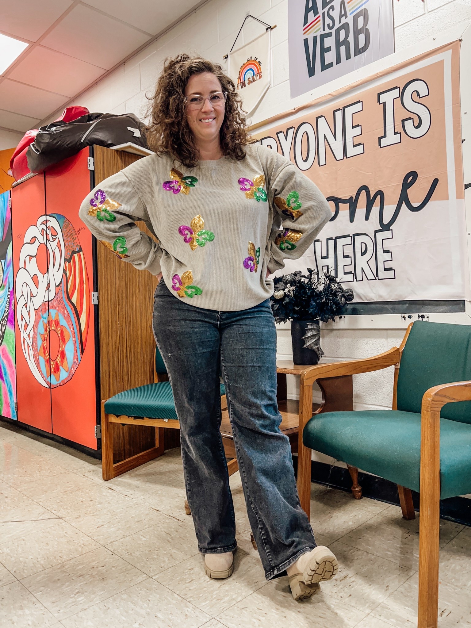 Day 74 ✔️

semester grades submitted, snow day yesterday, what a week and it’s only Tuesday. 

English teacher ootd 

#LTKMidsize #LTKootd #LTKWorkwear